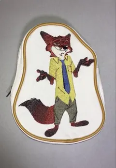 【未使用】ディズニー ズートピア ニック・ワイルド ポーチ