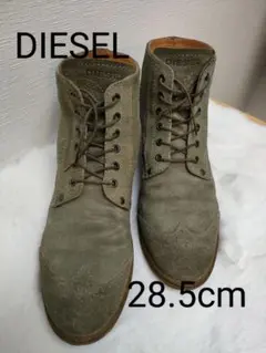 DIESEL ディーゼル スエード ブーツ ウイングチップ レースアップのサムネイル