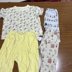 ユニクロスヌーピーズボンとパジャマ