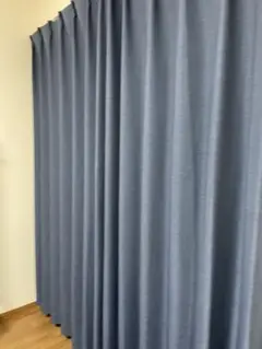 【ニトリ】遮光カーテン パレット2 ネイビー 100×200センチ　お値下げ可