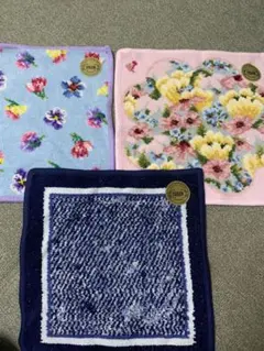 FEILER フェイラー タオルハンカチ 3枚セット 箱なし 新品未使用