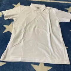 メンズ　白半袖ポロシャツ　Sサイズ