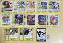 黄色ルフィ　デッキパーツ　52枚セット