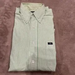 EDWIN SPORTS 長袖シャツ ストライプ ボタンダウン M
