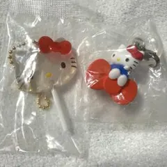 サンリオキャンディチャーム　アメリカンダイナー　めじるしチャーム　キティ