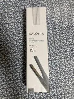 SALONIA ヘアストレートナー グレー 230℃