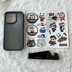 CASEKOO iPhone 15 Pro 用 ケース 耐衝撃(マットブラック)