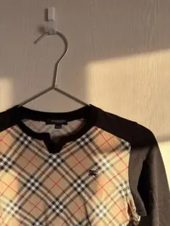 Burberry チェック柄 長袖Tシャツのサムネイル