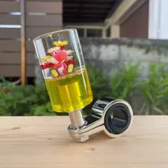 ヨッシー ハンドルスピンナー 水中花 シフトノブ マリオ ハンドメイドのサムネイル