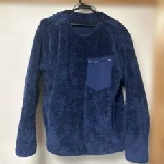 ネイビー フリースジャケット Mサイズ