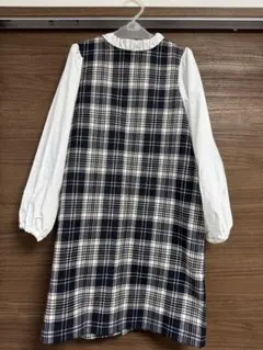 UNITED ARROWS チェック柄ワンピース 120