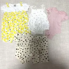 ベビー服 まとめ売り 70GAP女の子セット ロ ンパース 夏服