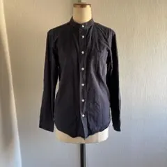 バンドカラーシャツ　ストレッチ　無印良品　ユニクロ　ZARA