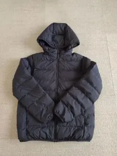 160 ブラック パフテック ウォッシャブルパーカ