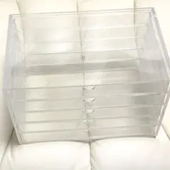 無印良品 重なるアクリルケース五段