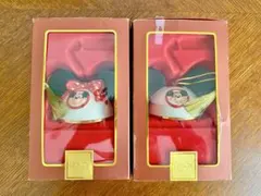 LENOXオーナメント ミッキー ミニー セット ヴィテージディズニー