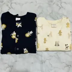 バースデイ　ロンパース　80サイズ