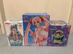新品未開封 初音ミク フィギュアまとめ売り 3体セット 新品未開封】初音ミク フィギュア まとめ売り 3個セット - メルカリ