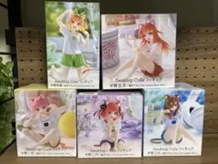 五等分の花嫁 フィギュア 中野一花 二乃 三玖 四葉 五月 Cat ５種