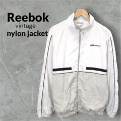 90's/vintage/Reebok/トラックジャケット/ホワイト/y2k