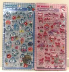 正規品☆ボンボンドロップシール☆ハンギョドン＆マイメロディシール2枚セット
