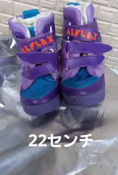 子ども用パープルスキー用ブーツ