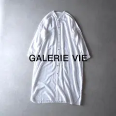 美品 トゥモローランド ギャルリーヴィー 3,3万 ノーカラーワンピース 74