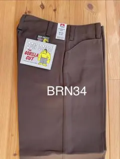 新品BEN DAVIS/ベンデイビス ゴリラカットBRNツイル34のサムネイル
