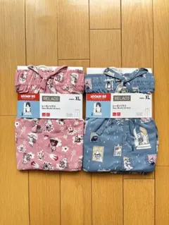 【新品タグつき】UNIQLO ムーミン　リラコ　ピンク、ブルー　XLのサムネイル