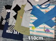 長袖 Tシャツ 110cm 6枚セットのサムネイル