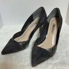 DIANA ポインテッドトゥハイヒール グレー