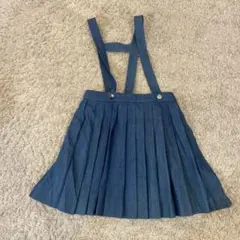 Jacadi ジャンバースカート 8A (128cm) デニムブルー