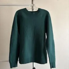 UNIQLO L 青緑 クルーネックセーター　Lサイズ