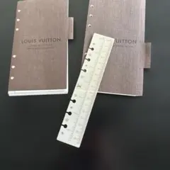 手帳リフィル　6穴　LOUIS VUITTON トラベラーズノート アドレス