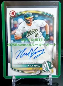 S*7様 Nick Kurtz ニックカーツ直筆サインRookie of the - メルカリ