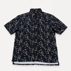 美品　Find-Out 半袖シャツ クラゲ柄 ブラックのサムネイル