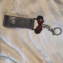 ディズニーリゾート 　ミニー　カチューシャホルダー キーホルダー