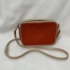 FURLA フルラ ショルダーバッグ オレンジ　使用品