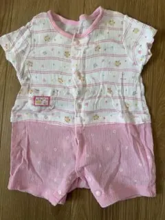 夏用ロンパース 女の子　60-70cm