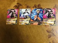 NARUTO データカードダス トレーディングカード 4枚 セット