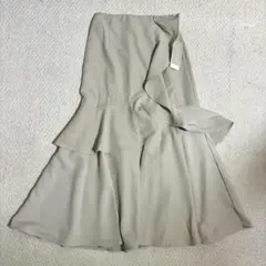 【新品】SAISON DE PAPILLON フリルロングスカート