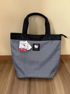 ハローキティ トートバッグ 千鳥柄 新品未使用