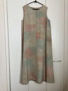 着物リメイク　ジャンパースカート　ワンピース