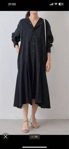 12月20日まで販売/⭐︎新品未使用⭐︎ビアズリー ロングワンピース