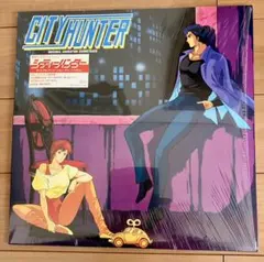 【極美品】シティーハンター　サントラ　レコード　シュリンク・ステッカー付