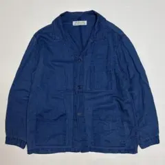 REMI RELIEF リネン コットン シャツジャケット インディゴ