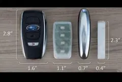 \\海外限定// スバル　スマートキー　小型化キット　キーケース 黒のサムネイル