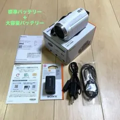 SONY ソニー HDR-CX680 ほぼ新品23年製　別売大容量バッテリー付 Amazon | SONY(ソニー) ビデオカメラ Handycam HDR-CX680