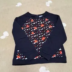 jacadi 花柄トレーナー 8a128cm