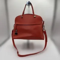 FURLA オレンジ ショルダーバッグのサムネイル